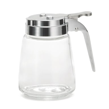 TableCraft 1370CP 8 Oz. Modern Glass Dispenser - Dozen