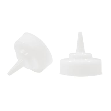TableCraft 53TC 63mm Yellow Cone Single Tip Dispenser Top - Dozen