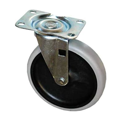 SpecialMade® 4501-L2 Gray 5" Swivel Caster