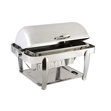 Bon Chef 10040CH Manhattan 2 Gal Non-Dripless Rectangular Chafer