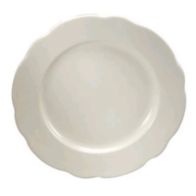 1880 Hospitality F1560000126 Caprice Cream White 7.38" Plate - 36/CS