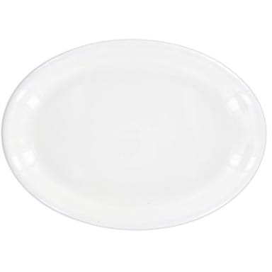 1880 Hospitality F9000000391 Cream White NR 15.5" Coupe Platter - 4/CS