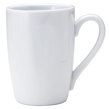 1880 Hospitality F8000000563 Bright White Ware 12 Oz. Mug
