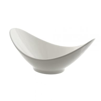 Ten Strawberry Street WTR-15FBWL Whittier White 15" Fruit Bowl
