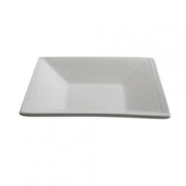 10 Strawberry Street WTR-5SQTB White 5" Square Tid Bit Tray