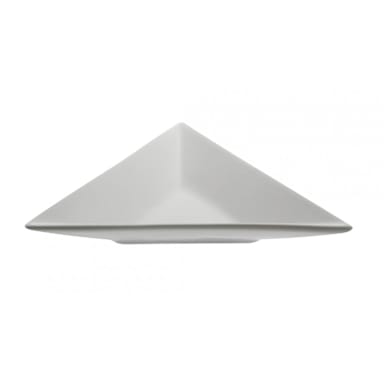 10 Strawberry Street WTR-5TRITB White 5-1/2" Triangle Tray