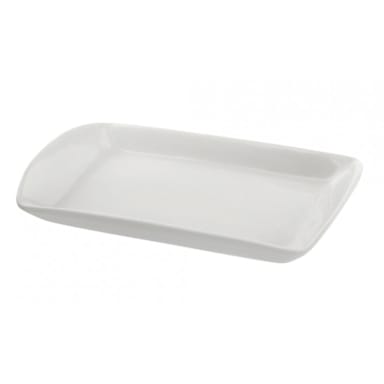 10 Strawberry Street WTR-25RECTB White Tid Bit Tray