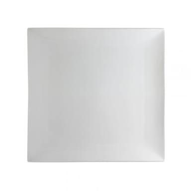 10 Strawberry Street WTR-11CPSQ White 11" Square Plate - 8 / CS