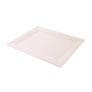10 Strawberry Street WTR-17-15REC White 17 x 15" Platter - 3 / CS