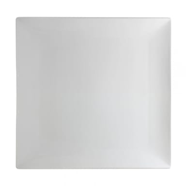 10 Strawberry Street WTR-16CPSQ White 15.5 In Square Platter - 4 / CS