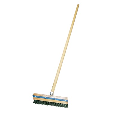 Darling Foodservice Pizza Oven Brush w/ Scraper & Handle