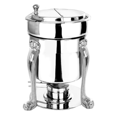 Eastern Tabletop 3107QA-SS Queen Anne 7 Quart Marmite with Hinged Lid