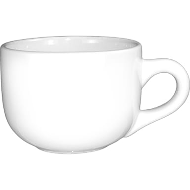 International Tableware 822-02 Euro White 14 Oz Latte Cup