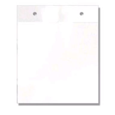 Plastic Wall Mount Sign Holder, Clear, 8-1/2 x 11