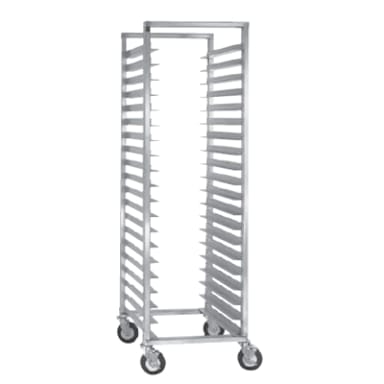 Cres Cor® 207-1524 24-Pan Aluminum Angle Ledge Utility Rack