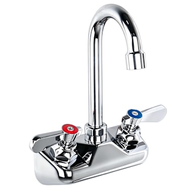 Darling Foodservice Splash Mounted 3-1/2" Gooseneck Faucet