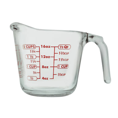 Anchor Hocking® 55177L24 Glass 16 oz Measuring Cup