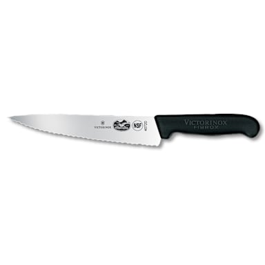Victorinox 40720 Fibrox® Pro 7.5" Serrated Chef's Knife