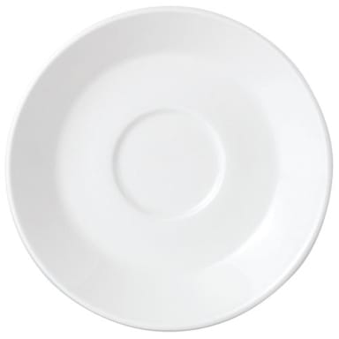Steelite 11010218 Simplicity Slimline 6" Single Well Saucer