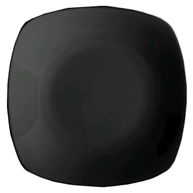 Steelite 9021C082 Distinction Dusk Black 11" Metro Plate