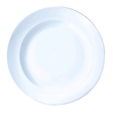 Steelite 9001C356 Distinction Vogue White 12-1/2" Plate - 6 / CS
