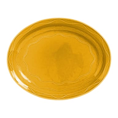 Libbey - Formerly Syracuse China 903033615 Cantina Saffron 9.63" Platter