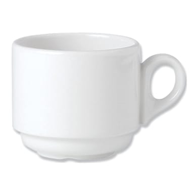 Steelite 11010154 Simplicity White 7-1/2 Oz Atlanta Cup