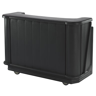 Cambro BAR650110 CamBar Black Medium Portable Beverage Bar