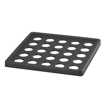 Cambro 25SWGF110 Black 25-Compartment IceExpress Water Glass Filler