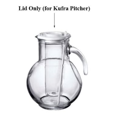 Bormioli Rocco 4923Q141 Kufra 72 Oz Pitcher Replacement Lid - 6 / CS