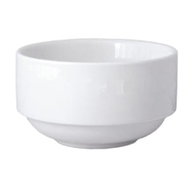FOH DBO054WHP23 Monaco 9 Ounce White Bouillon Bowl