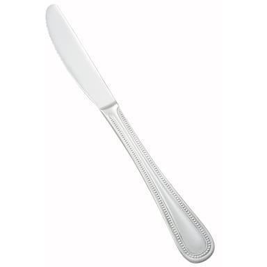 Darling Foodservice Bella Mirror Finish 8-3/4" S/S Dinner Knife - Dozen