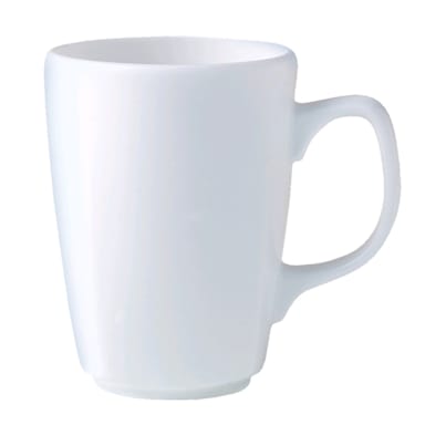 Steelite 9001C334 Monaco Vogue White 8.5 Oz Mug