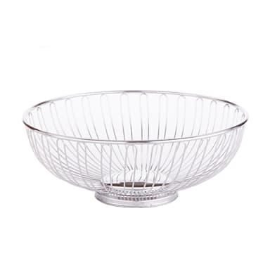 American Metalcraft BSS11 11" Round S/S Wire Basket