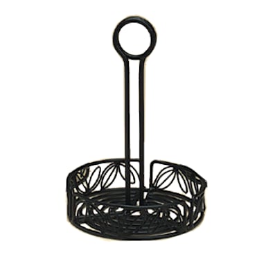 American Metalcraft LDCC18 Ironworks 7-3/4" Iron Condiment Caddy