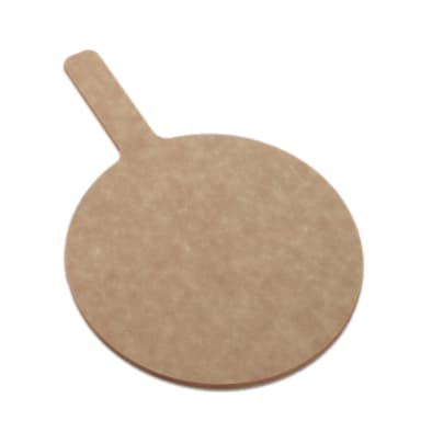 American Metalcraft MP1217 Round Pressed Board Pizza Peel with Handle