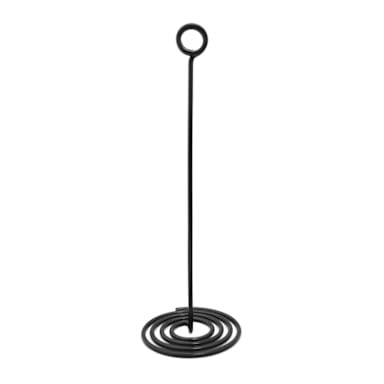 American Metalcraft NSB1 Black Swirl Base Wire 1.5"H Number Stand