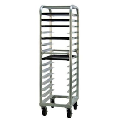 New Age Industrial 4332 Aluminum End-Load 15-Bun Pan Capacity Rack