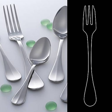 Worthy, Noble & Kent 5307S001 Leopardi S/S 6" US Teaspoon - Dozen