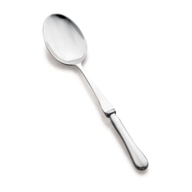 D.W. Haber & Son 394SVSP Stainless 12.5" Solid Serving Spoon