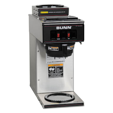 BUNN® 13300.0002 Low-Profile Pourover Coffee Brewer with 2 Warmers