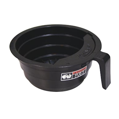 BUNN® 20583.0003 SplashGard® Black Plastic Funnel with Decals