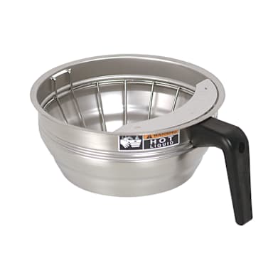 BUNN® 20216.0000 SplashGard® S/S Funnel with Plastic Handle