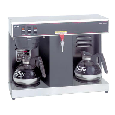 BUNN® 7400.0005 Low-Profile Coffee Brewer with Hot Water Faucet