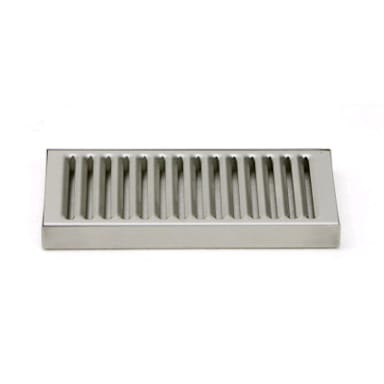 S/S 8" W x 5" D x .75" H Drip Tray with Insert for Wilbur Curtis Equipment