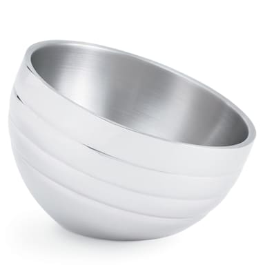 Vollrath 46584 S/S Angled Beehive Style Double Wall 1 Quart Bowl