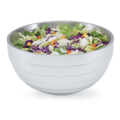 Vollrath 46569 S/S 10.1 Quart Beehive Style Double Wall Serving Bowl
