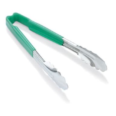 Vollrath 4781670 Kool-Touch® Green Handled 16" Utility Tong
