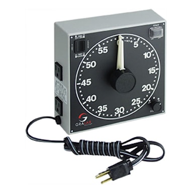 Dimco-Gray 300-160R Electric 60-Minute Black Timer