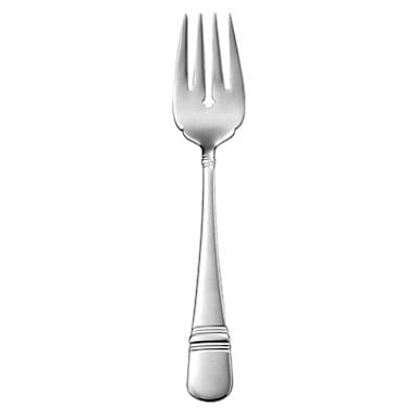 1880 Hospitality T119FSLF Astragal S/S Salad / Pastry Fork - Dozen
